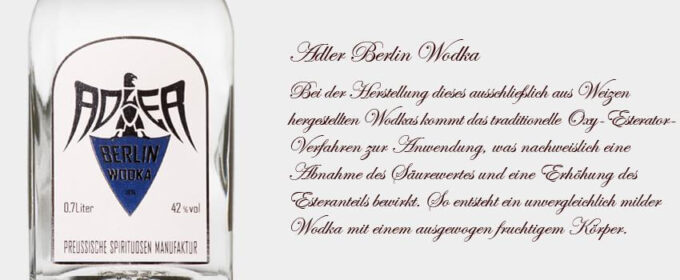 Adler Berlin Vodka